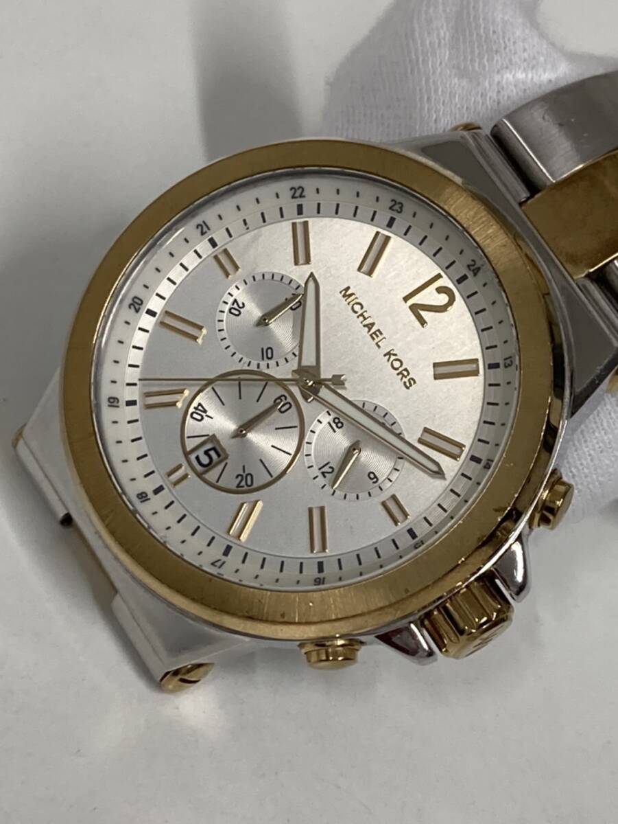 MICHAEL KORS マイケルコース クオーツ MK-8277 稼働品 時計 ★8463拍卖