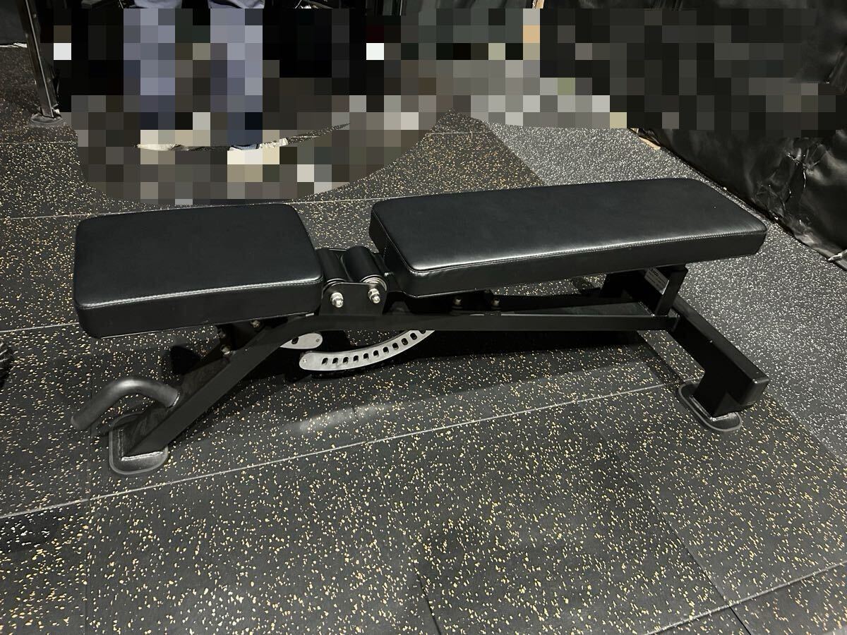 424 LEXCO(レクコ) トレーニングベンチ LF-217アジャスタブルベンチ / インクライン可能 千葉県市川市①拍卖