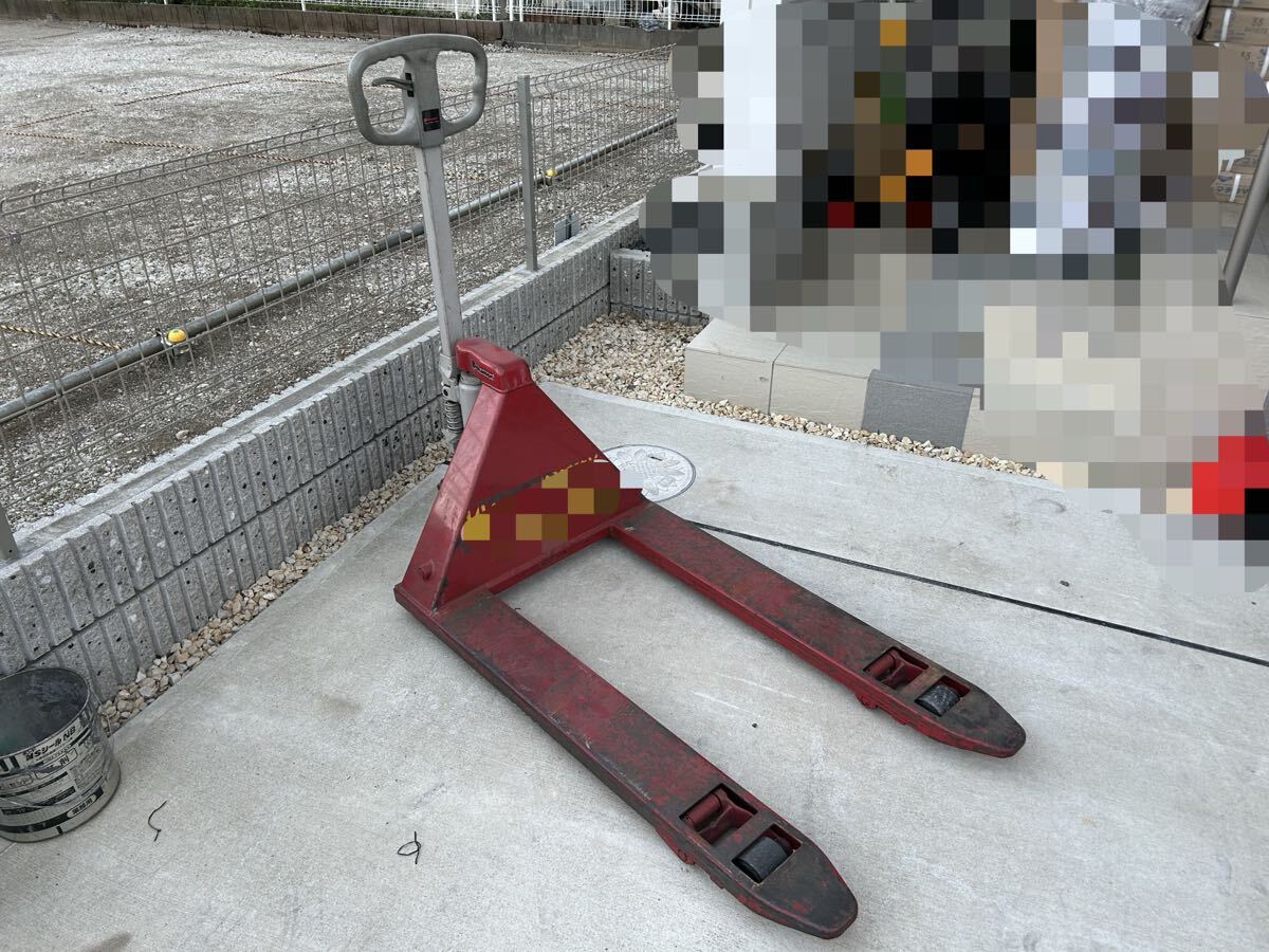 Bishamon(ビシャモン) ハンドリフト BM11C 動作良好 汚れあり 西濃発送 千葉県市川市②拍卖