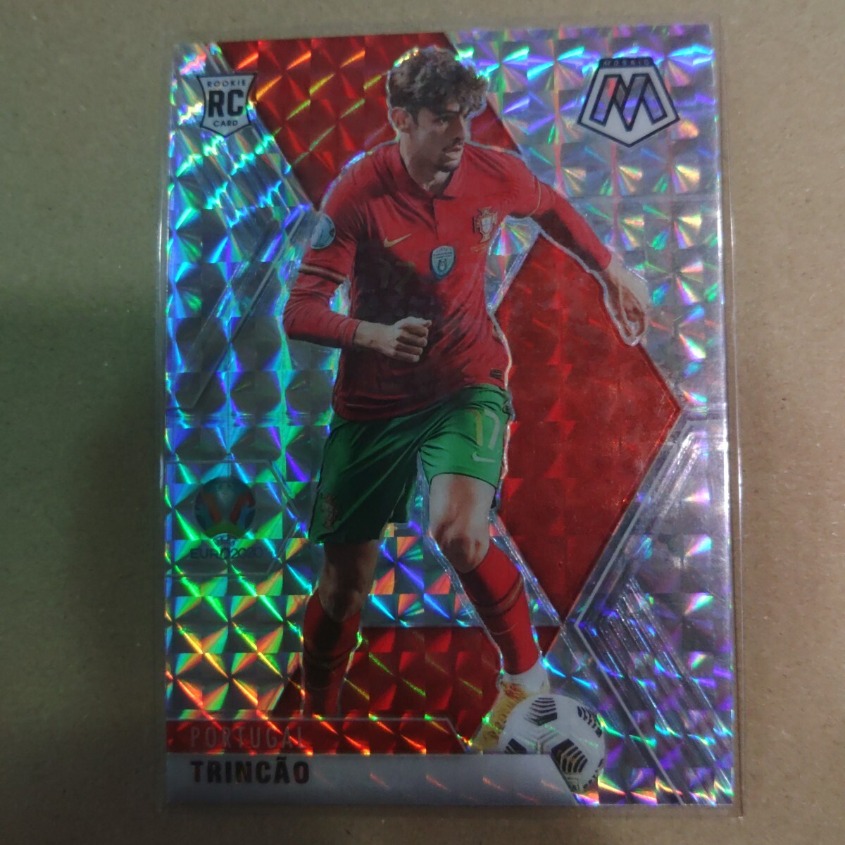2021 PANINI MOSAIC UEFA EURO #156 TRINCAO【トリンコン】ポルトガル代表 RC ROOKIE CARD パラレル版 Mosaic拍卖