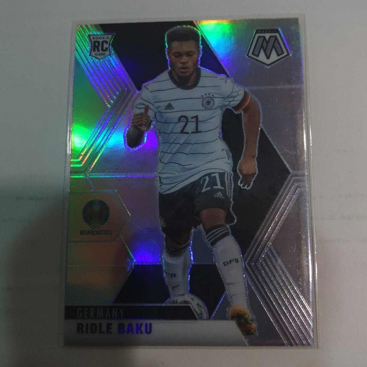 2021 PANINI MOSAIC UEFA EURO #122 RIDLE BAKU【リドル・バク】ドイツ代表 RC ROOKIE CARD パラレル版 Silver拍卖