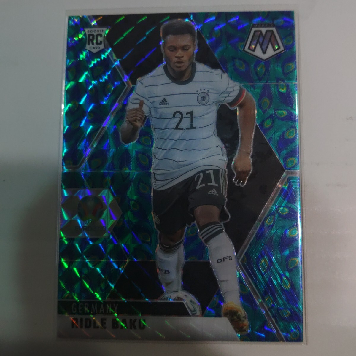 2021 PANINI MOSAIC UEFA EURO #122 RIDLE BAKU【リドル・バク】ドイツ代表 RC ROOKIE CARD パラレル版 Peacock Choice Mosaic拍卖