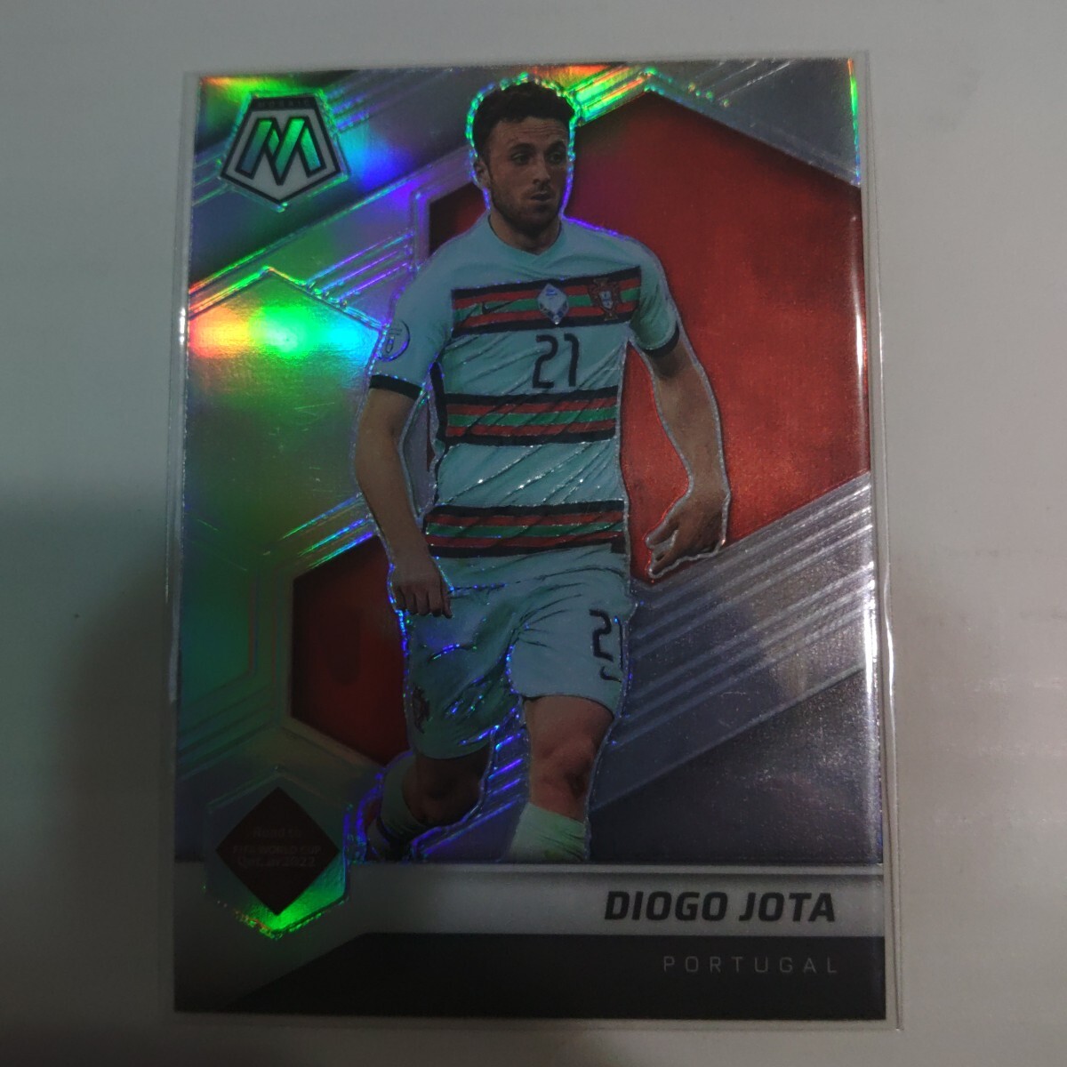 2021-22 PANINI MOSAIC FIFA ROAD TO WORLD CUP #113 DIOGO JOTA【ディオゴ・ジョッタ】ポルトガル代表 パラレル版 Silver拍卖