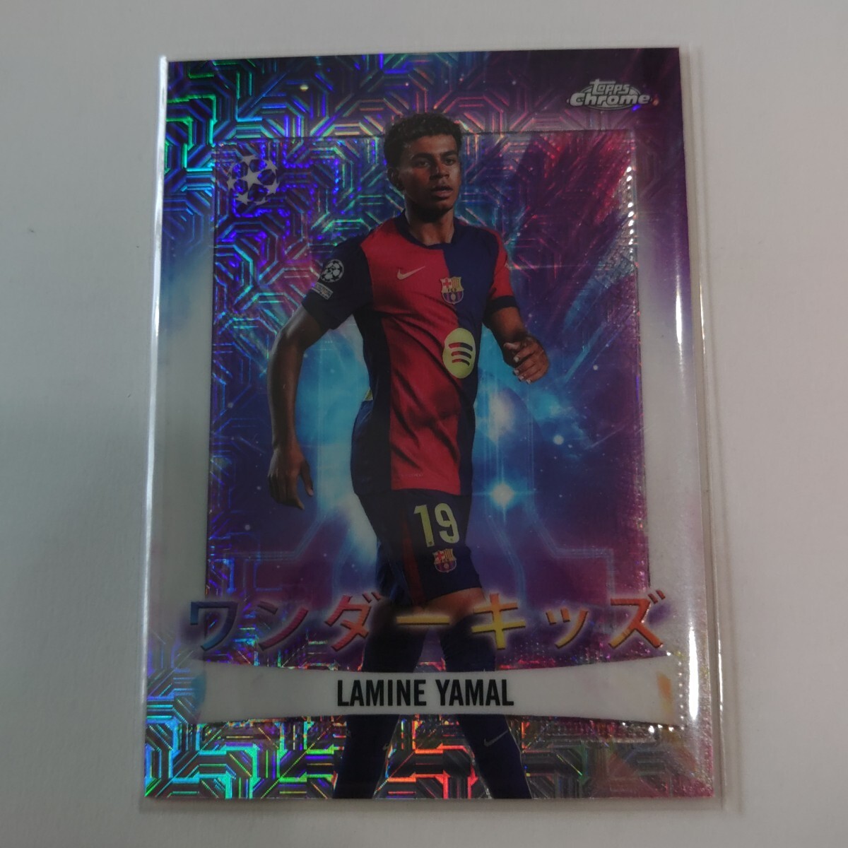 2025 Topps UEFA Japan Edition WONDERKIDS #WK-5 LAMINE YAMAL【ラミン・ヤマル】FCバルセロナ拍卖