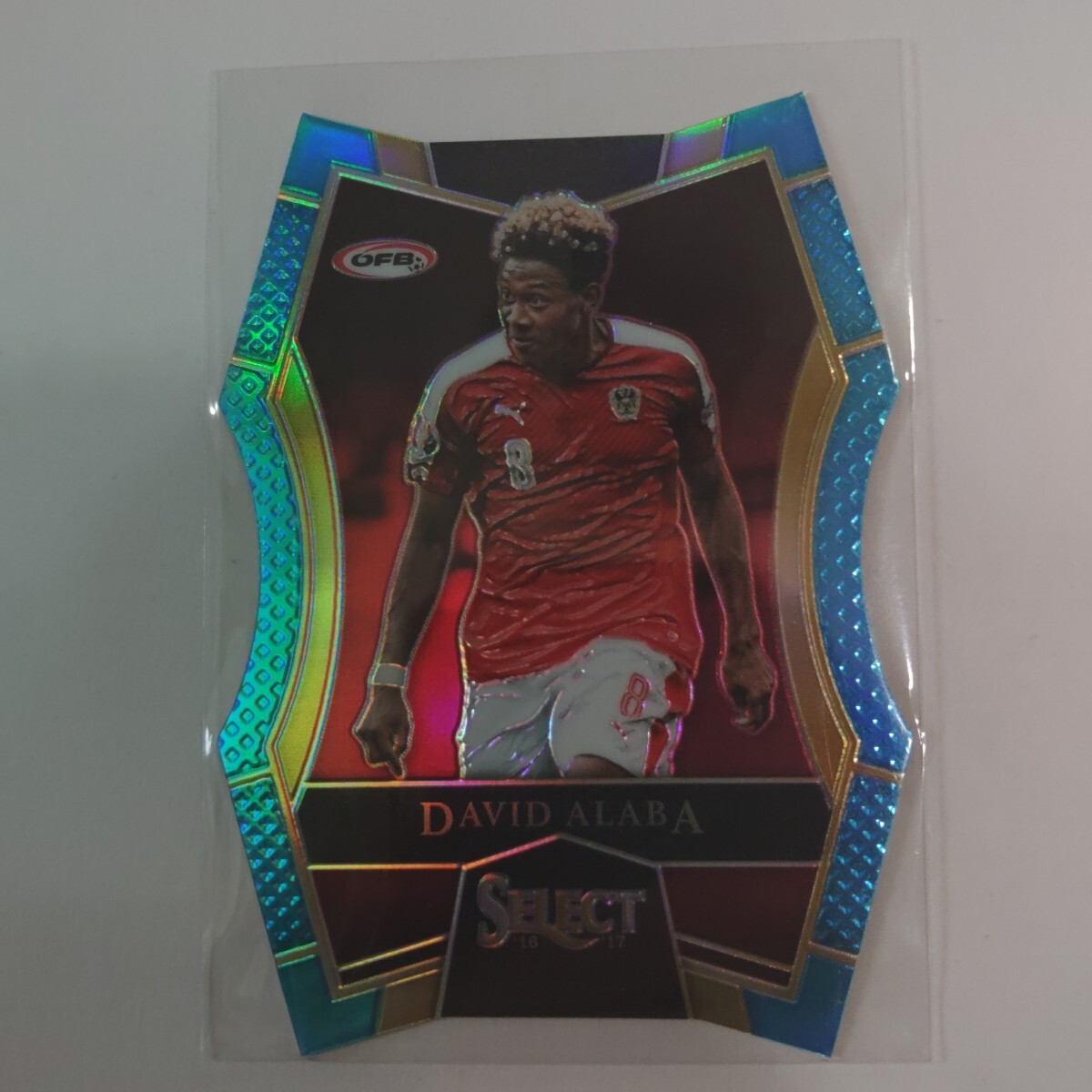 2016-17 PANINI SELECT Mezzanine #120 DAVID ALABA【ダビド・アラバ】オーストリア代表 249枚限定パラレル版 Light Blue Prizms Die Cut 拍卖