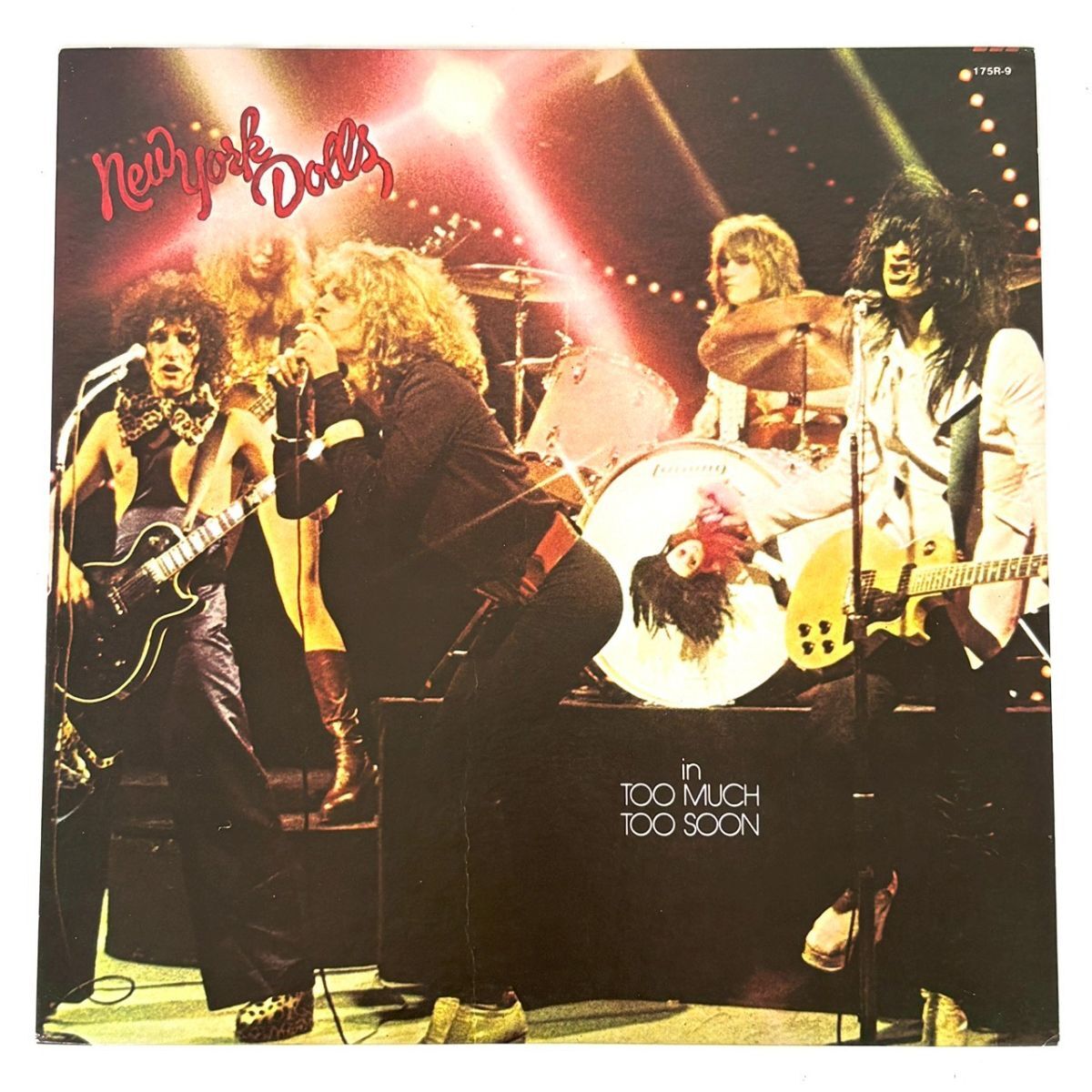 R1016-21【国内盤 LP】NEW YORK DOLLS ニューヨーク・ドールズ 悪徳のジャングル 175R-9 日本盤 レコード 12inch インチ 動作未確認拍卖