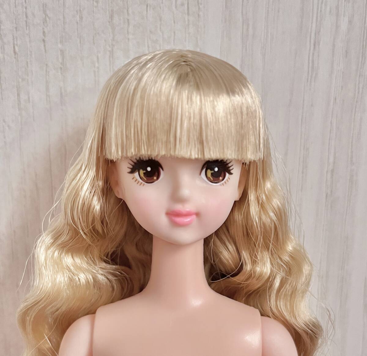 リカちゃんキャッスル★たまき★おたのしみドール 本体 素体 栗色のような髪色 ロングソバージュ ジェニーフレンド お友達 拍卖