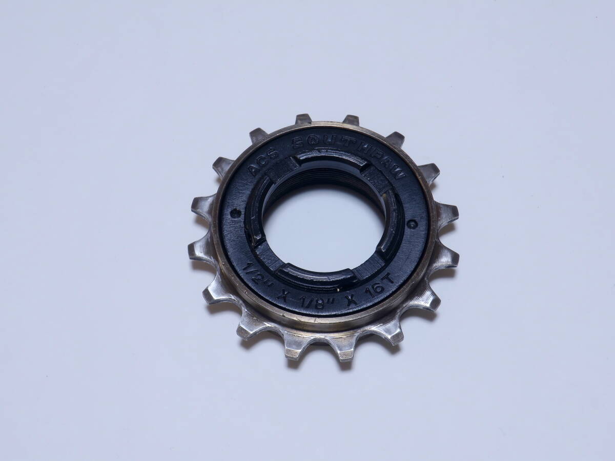 ACS SOUTHPAW FREEWHEEL 16T フリーホイール レフトドライブ拍卖
