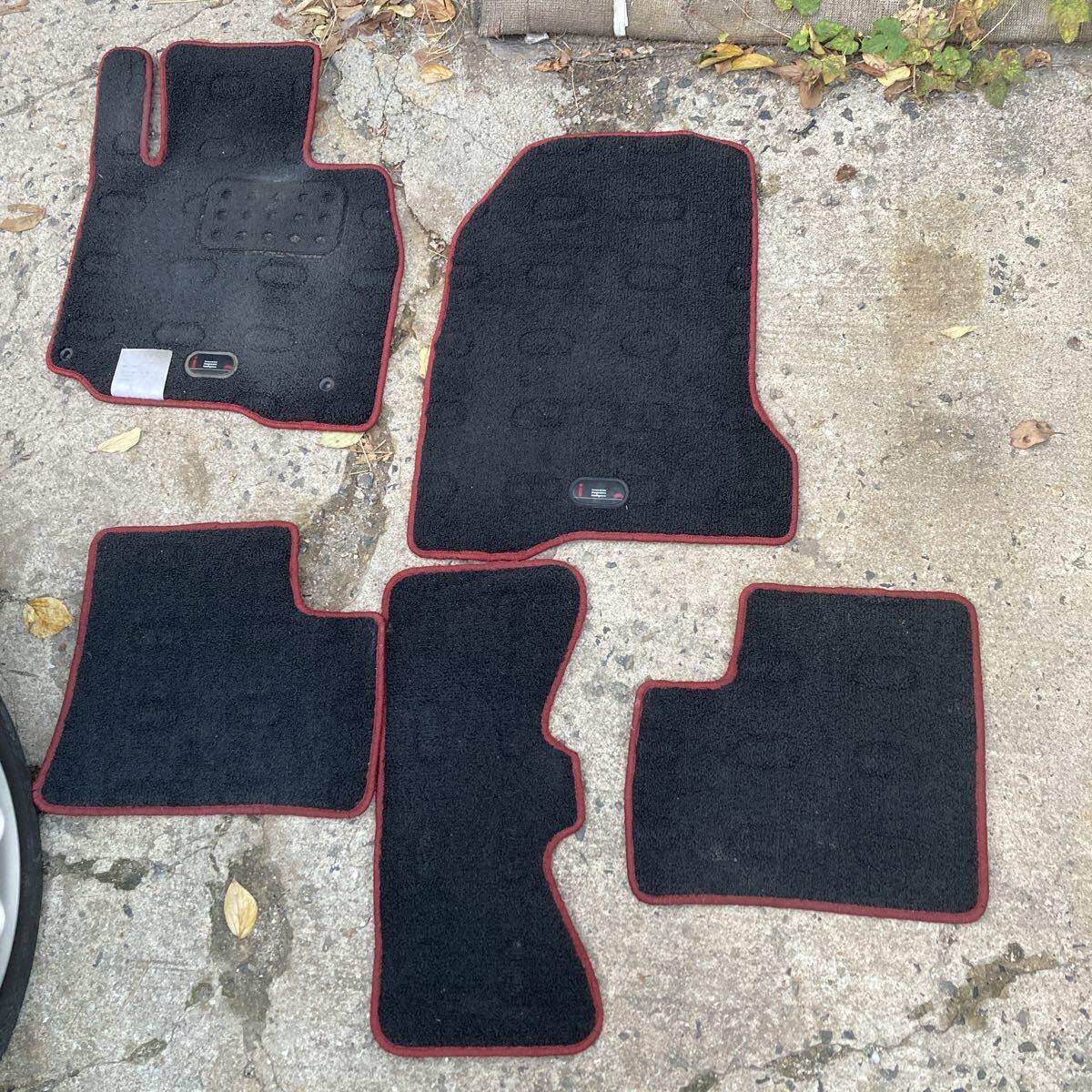 三菱 アイ HA1W 純正オプション フロアマット 1台分拍卖