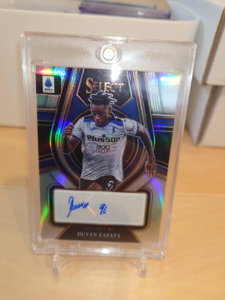 2022-2023 Panini SELECT SOCCER DUVAN ZAPATA サインカード拍卖