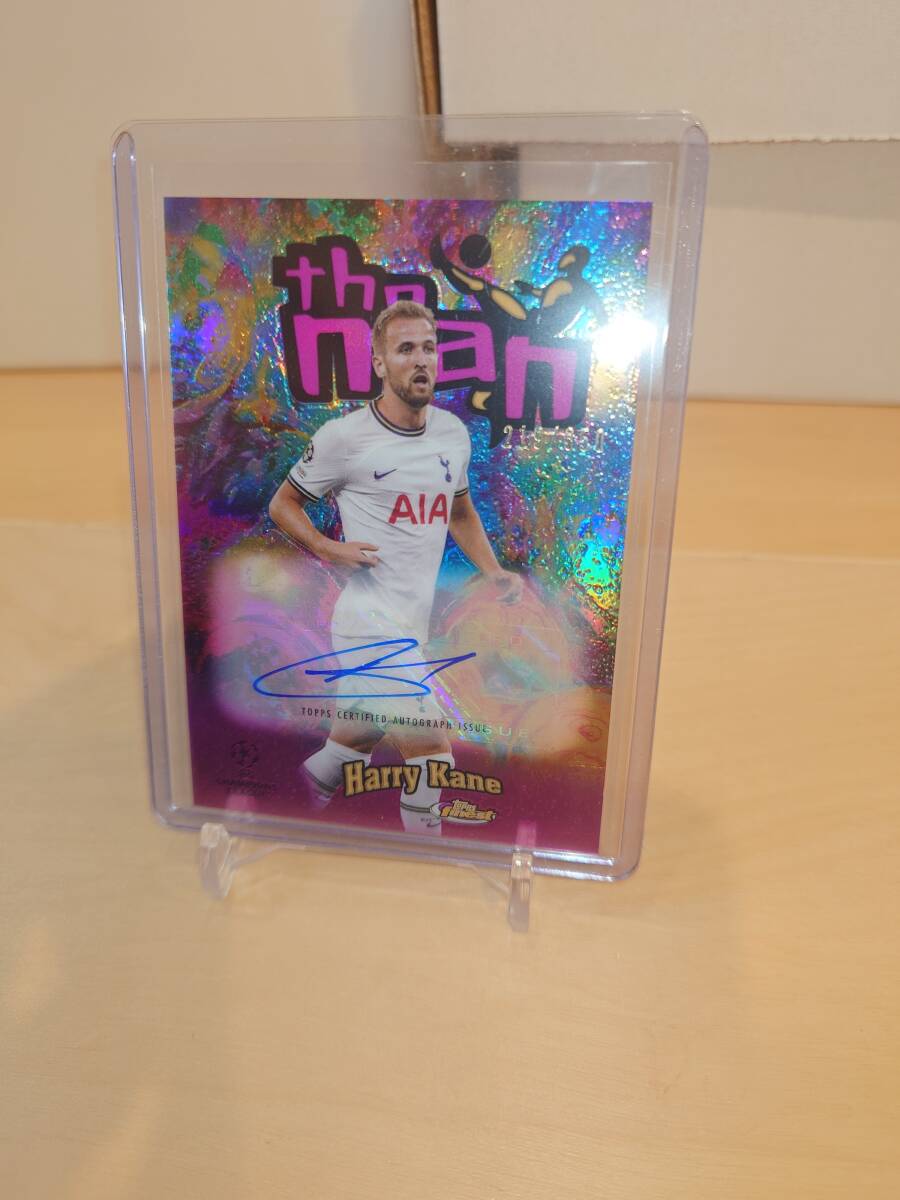 2023 TOPPS FINEST SOCCER HARRY KANE サインカード拍卖