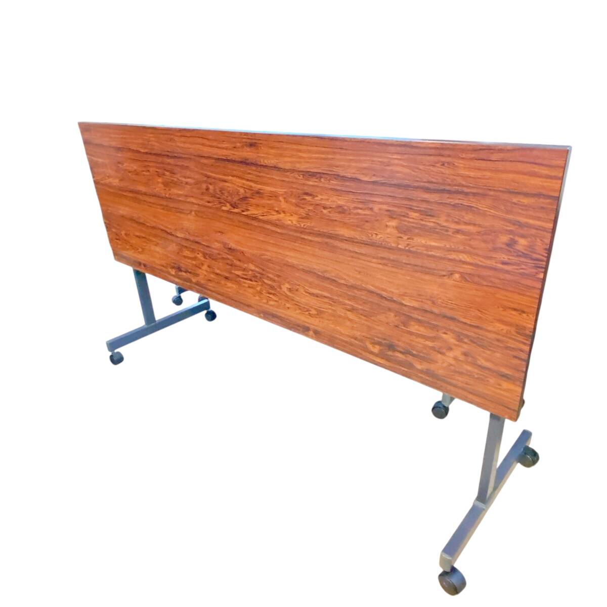 ★直接引取り限定★KOKUYO コクヨ 天板折りたたみ式 会議用テーブル スタックテーブル 長机 長さ1800mm 跳ね上げ式 KT-S61RNN ◆拍卖