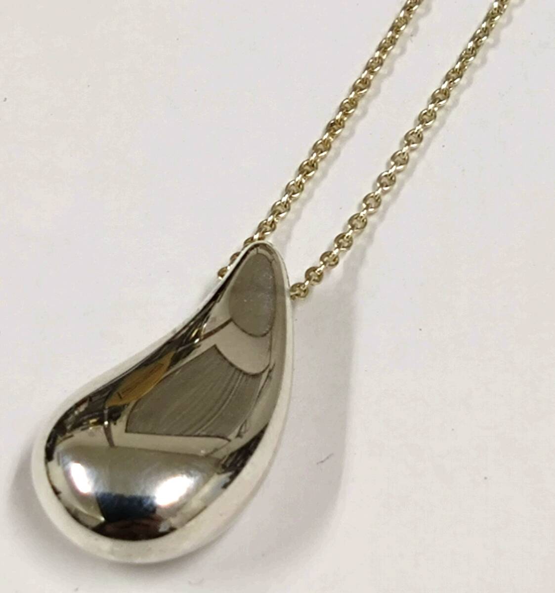 ◇ TIFFANY&Co ティファニー エルサペレッティ SV925 ティアドロップ ネックレス ペンダント シルバーアクセサリー ◇拍卖