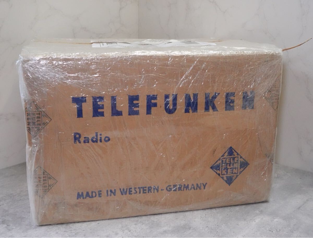 TELEFUNKEN テレフンケン WB50 Hi-Fi Klang Box 2Way Vintage Speaker 1960s~ 4Ω 15W 薄型2Wayスピーカー Made in W.Germany 純正箱あり拍卖