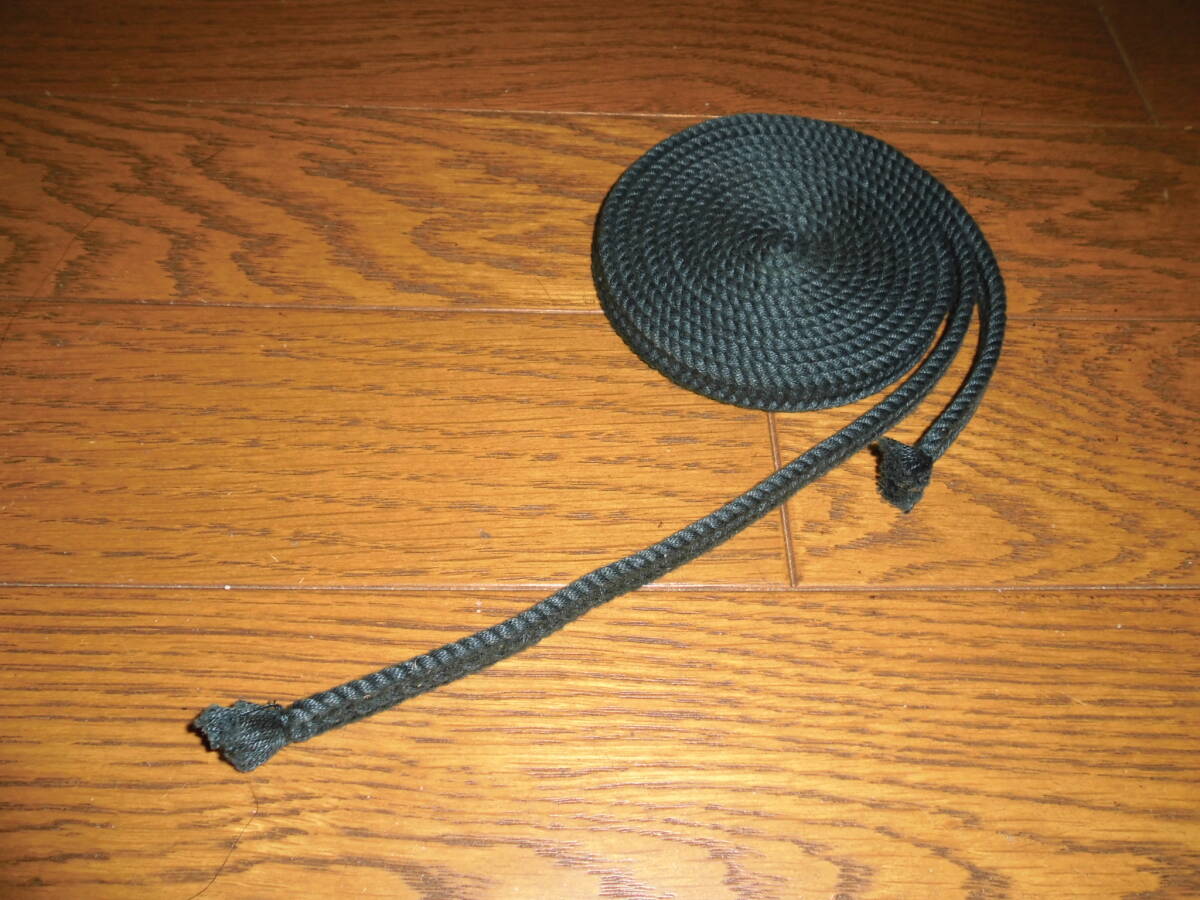 下緒 220cm (青緑) 純綿繁り打ち 拵え・居合用 刀装具・刀剣・鍔・鞘・縁頭・目貫・小柄・笄・拵・武具拍卖