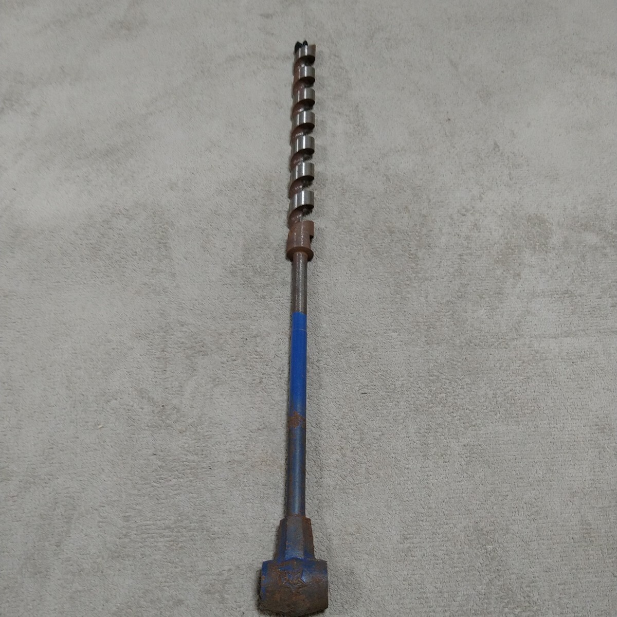 ジャンク品/長期保管品/中古品/スターエム/小林式/リングオーガ/木工ドリル/手動式/サイズ24mm/全長600/ネジ丈310mm拍卖