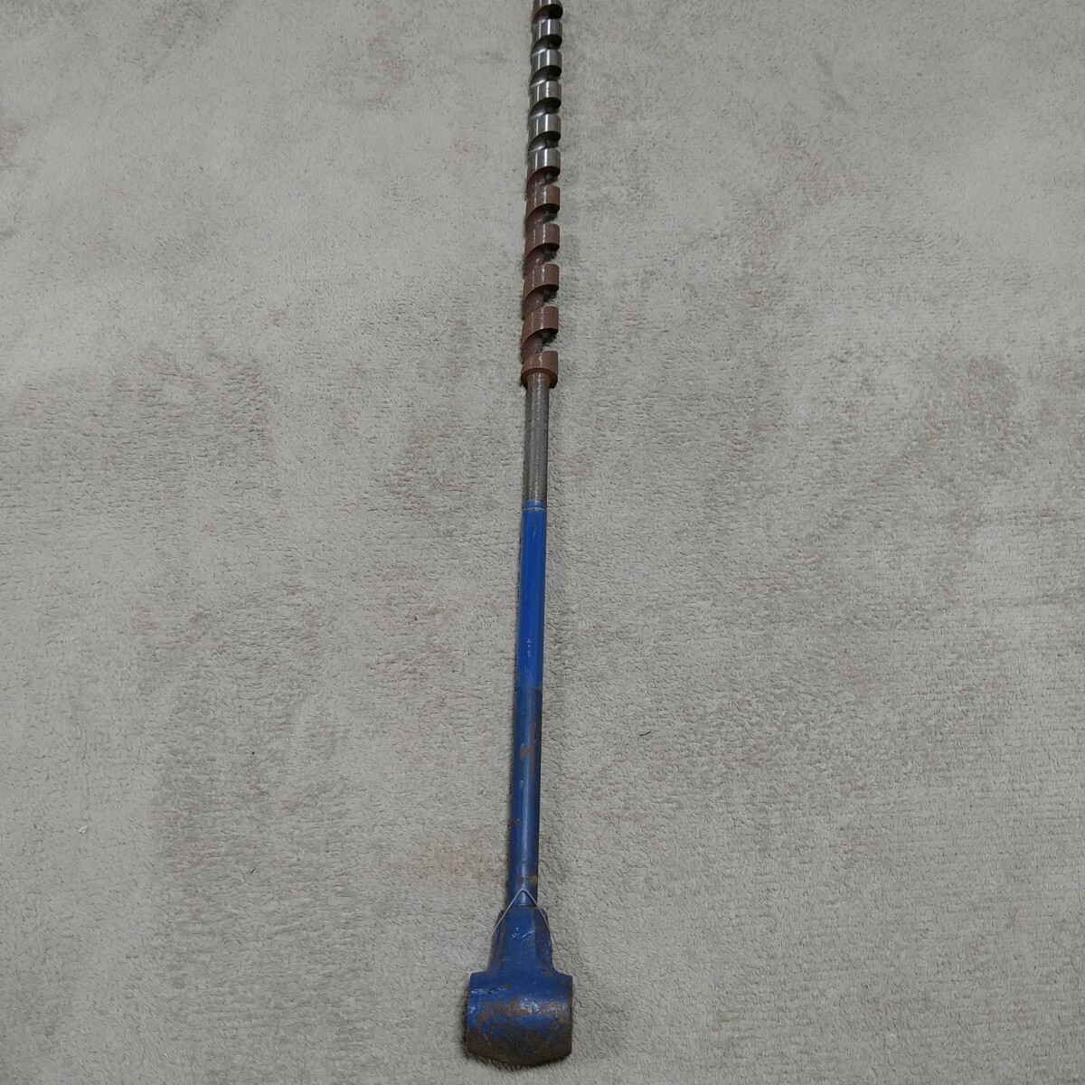 ジャンク品/長期保管品/中古品/スターエム/小林式/リングオーガ/木工ドリル/手動式/サイズ18mm/全長600/ネジ丈300mm拍卖