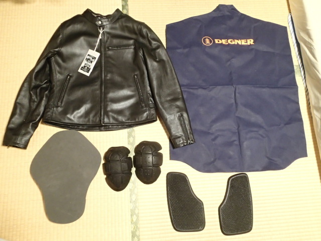 デグナー(DEGNER) レディースレザージャケット 花山 金襴ジャケット(桧垣桜) Mサイズ拍卖