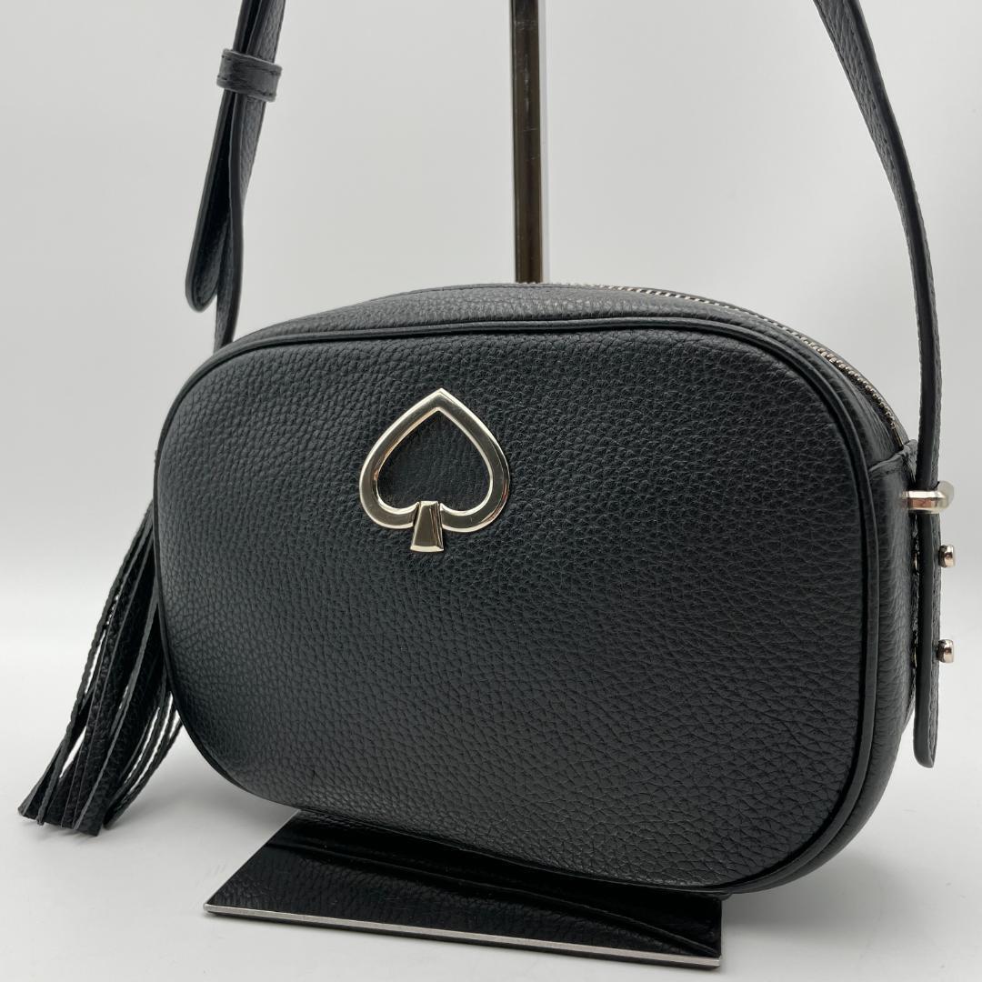 美品 kate spade ショルダーバッグ レザー ブラック拍卖