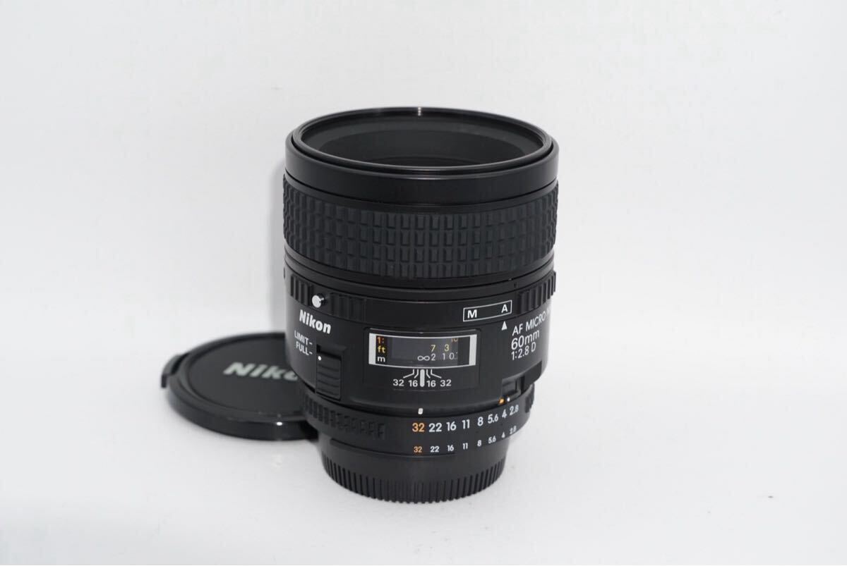 Nikon ニコン AF MICRO NIKKOR 60mm f2.8 D 単焦点 マクロレンズ拍卖