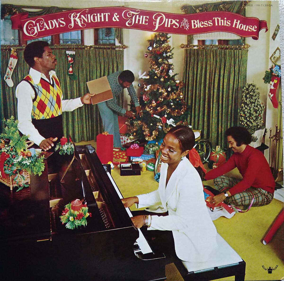 【X'mas】【LP Soul】Gladys Knight & The Pips(グラディス ナイト & ピップス)「Bless This House」Promo JPN盤拍卖
