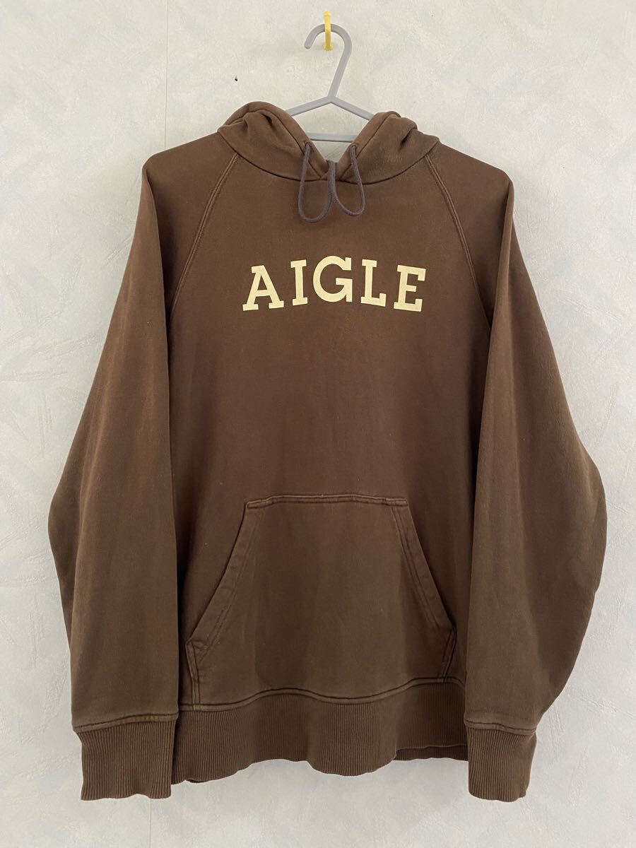 AIGLE パーカー サイズS エーグル Hoodie 拍卖