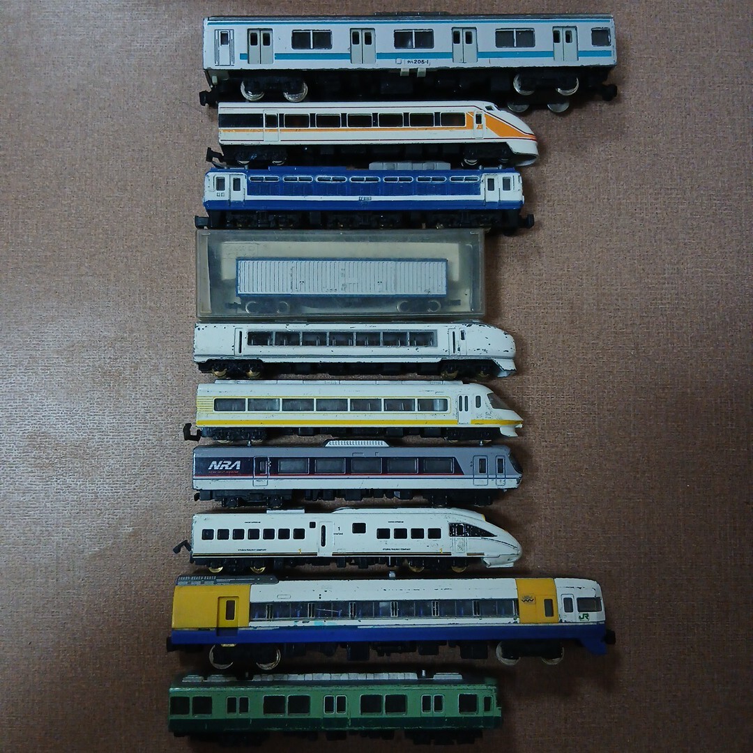 新幹線 プラレール トレーン 車両 はやぶさ 電車 機関車 MAX ドクターイエロー Nゲージレトロコレクション当時物まとめて拍卖