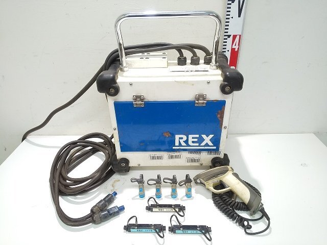 (1円スタート!) REX レッキス 水道配水用共用 EFコントローラ JWEF200-II 他付属品付き 管工事 水道工事 動作良好 B0955拍卖