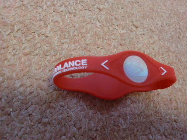 《POWER・BALANCE パワーバランス》メンズ・レディース ブレスレット 赤色拍卖