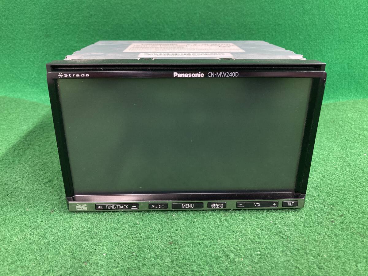 N6560 ★SDカード付き★ Panasonic パナソニック *Strada* メモリーナビ CN-MW240D拍卖
