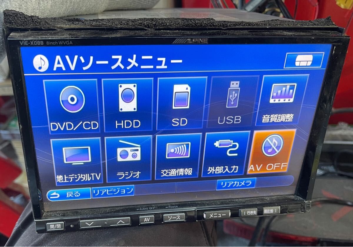 ALPINE 8インチ vie-x088 アルパイン拍卖