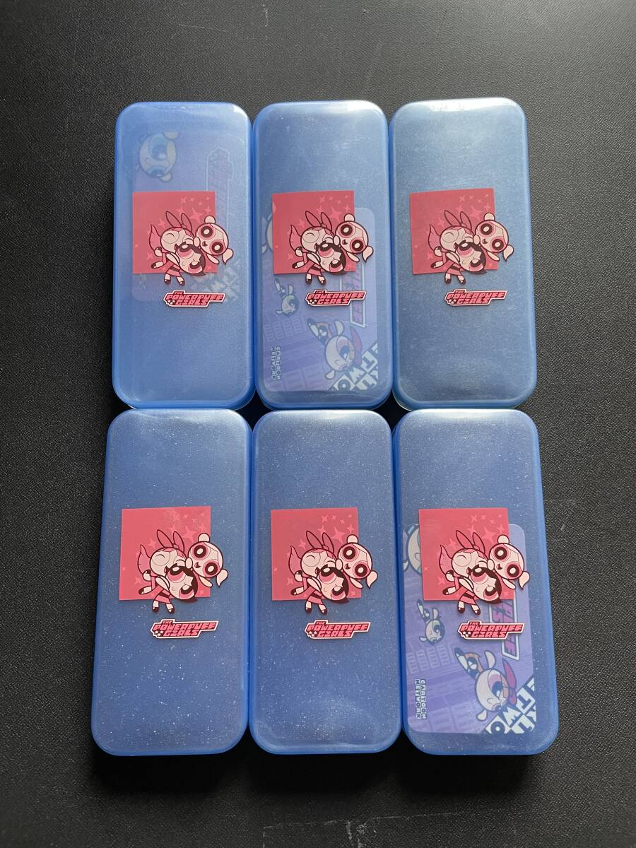 未使用!パワーパフガールズ小物ケース!(The Powerpuff Girls /container/case)6個SET!拍卖