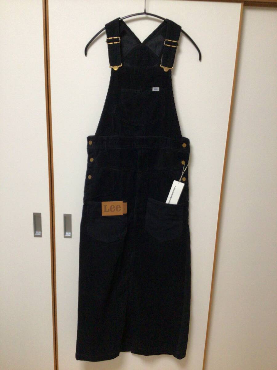 タグ付き新品 Lee mercibeaucoup(メルシーボークー)コラボ コーデュロイ サロペット ワンピース ジャンパースカート マキシ丈拍卖