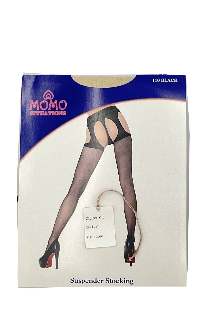 CR13910 ZK⑦【特価】新品 ストッキング フリー ブラック ストレッチ レディース拍卖