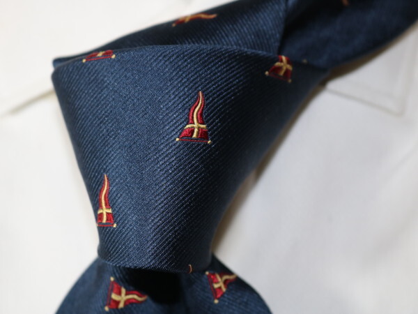 【千/伊】ls20718/カラブレーゼ ナポリ絶品小紋ネクタイ拍卖