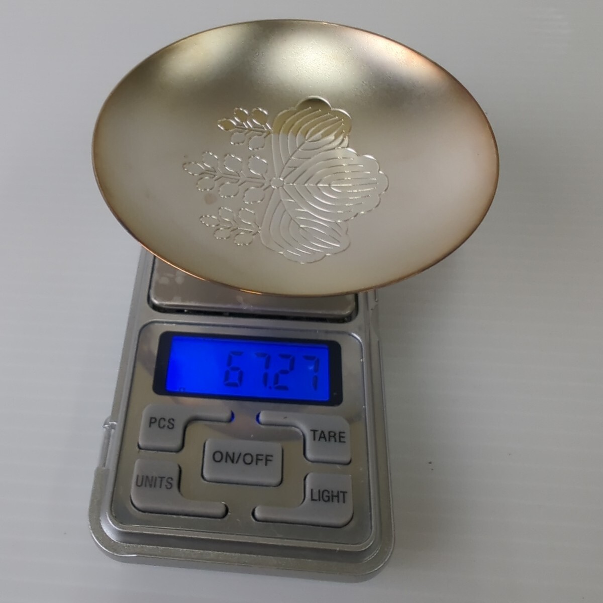 銀杯 刻印あり SILVER 盃 造幣局製 シルバー 銀盃 純銀 酒器 約67g拍卖