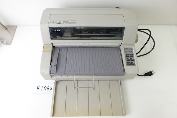 【k1844】CASIO カシオ 楽一 S-PR-104BX ドットインパクトプリンター OA機器拍卖