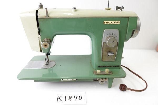 【k1876】RICCAR リッカー RW-6L アンティークミシン ハンドクラフト 手工芸拍卖