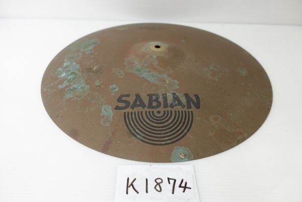 【k1874】SABIAN AA Heavy Ride ヘビーライド 20インチ ブリリアント シンバル拍卖