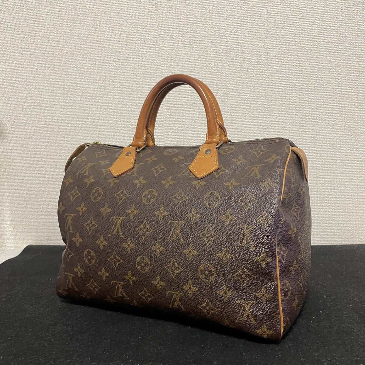 1円スタート! 美品 LOUIS VUITTON ルイヴィトン スピーディ30 モノグラム ボストンバッグ ミニボストン ハンドバッグ M41526拍卖