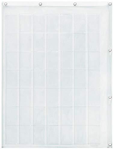 日本製 SAKI(サキ) コレクションポケット トレカサイズ(49P) W-170 クリア w58×h77cm(タテ向き使用時)拍卖