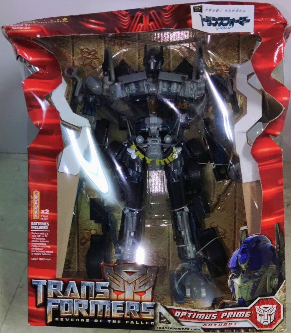 トランスフォーマーリベンジ ムービー限定 オプティマスプライムブラックバージョン 新品未開封品拍卖