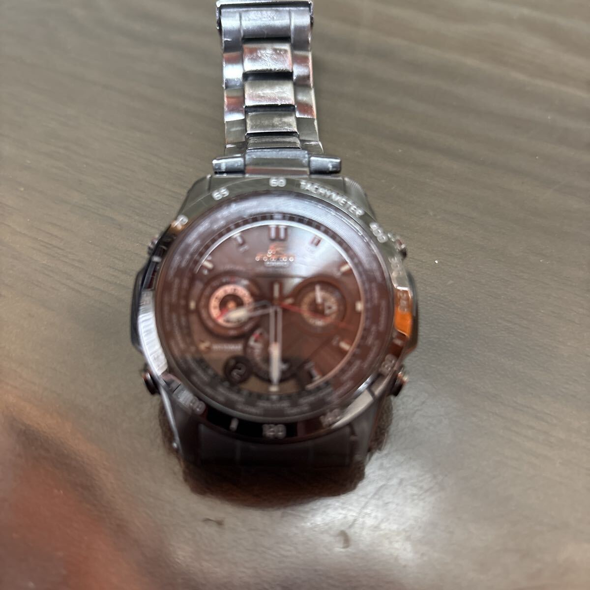 CASIO EDIFICE中古品ベルトジャンク拍卖