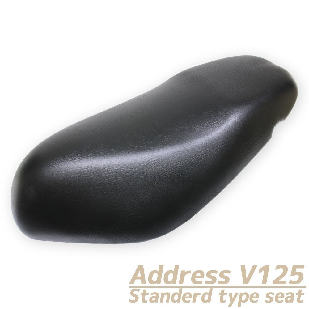 スズキ アドレスV125 CF46A CF4EA 純正タイプ シート ベース付 ブラック 黒 ノーマル 外装 部品 アドレスV125G ノーマルシート K5 K6 K7 K9拍卖