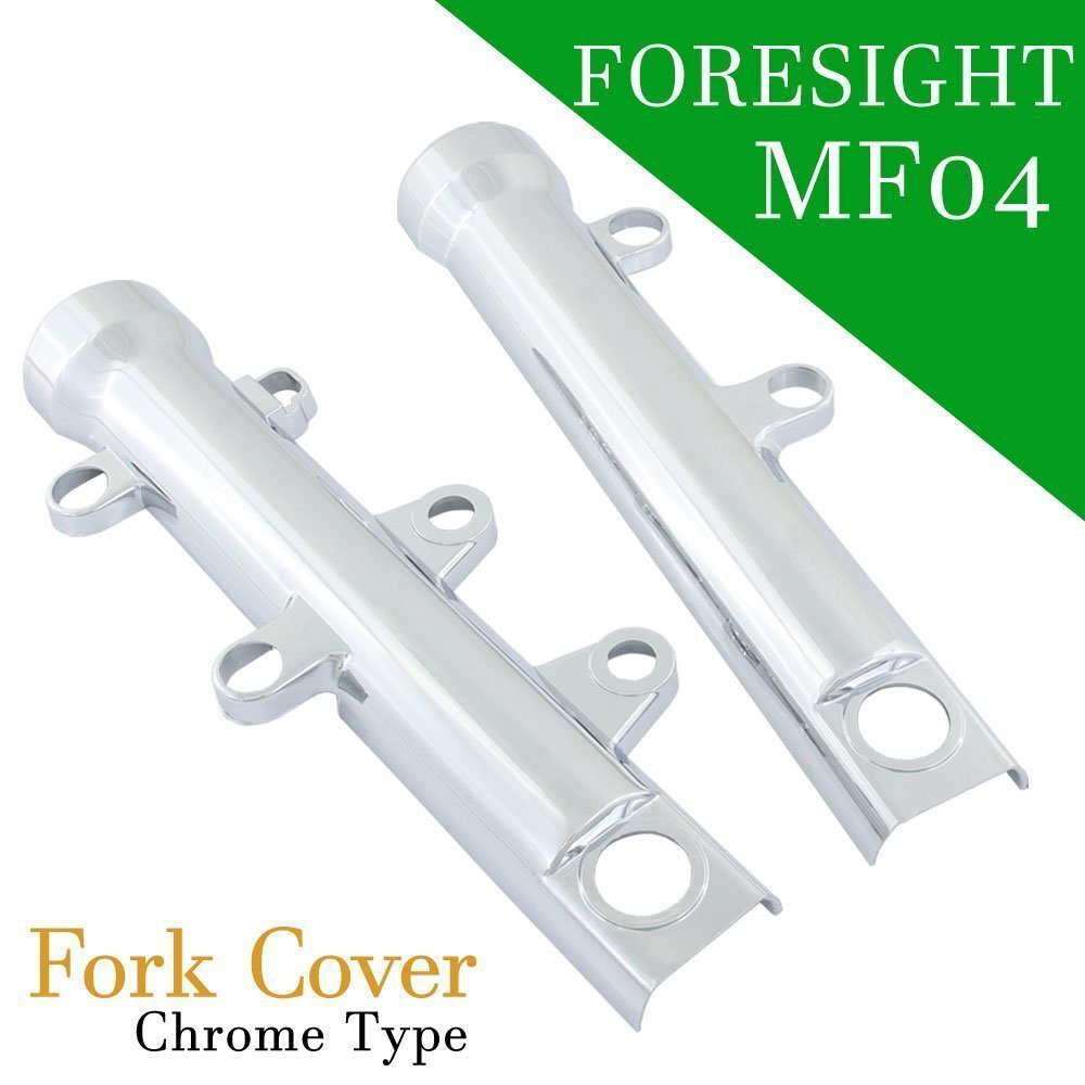 ホンダ フォーサイト MF04 フロント クローム メッキ フォークカバー フロントカバー サスペンション ショック 外装 バイク パーツ拍卖