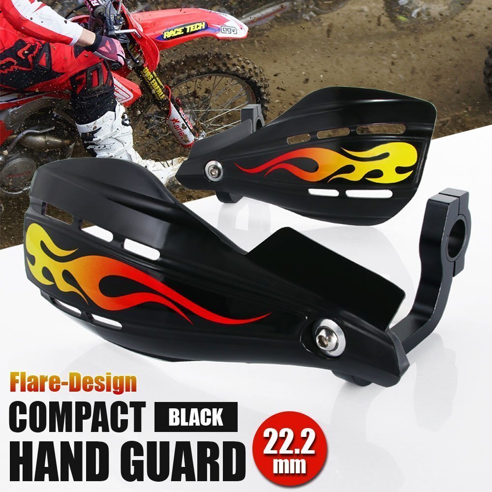 ナックルガード 黒 22パイ オフロード RM-Z250 DR-Z400 RMX450 DR250SH KDX50 KS-1 KX100 KSR110 KX85L KLX110R KX112 KLX250R KDX250SR拍卖