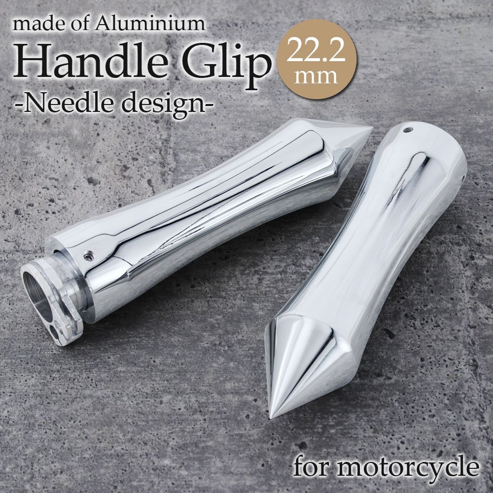 汎用 アルミ製 ハンドルグリップ ミリバー バイク カスタム パーツ 左右セット フォルツァ フュージョン インテグラ マジェスティ マグザム拍卖