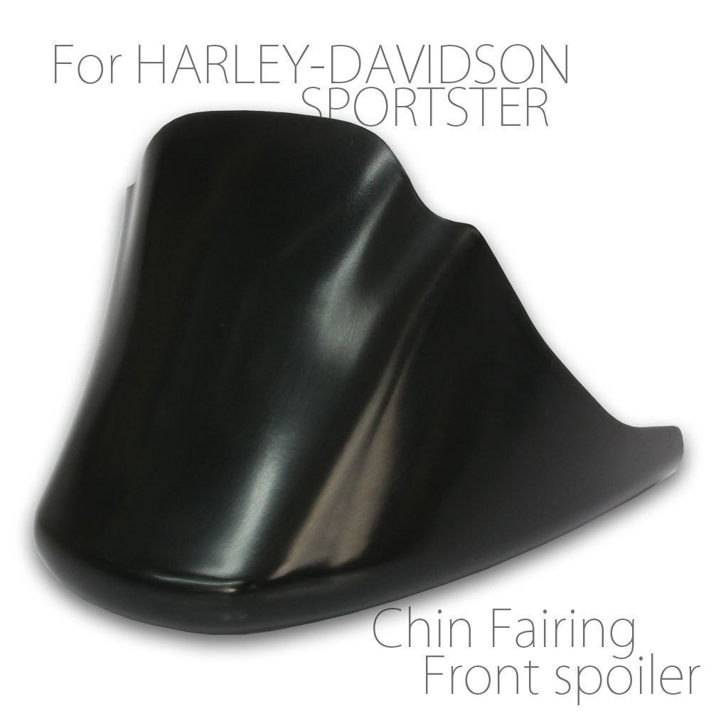 ハーレー スポーツスター チンスポイラー アンダーカウル ブラック 黒 XL883 XL1200 2004~2014年拍卖