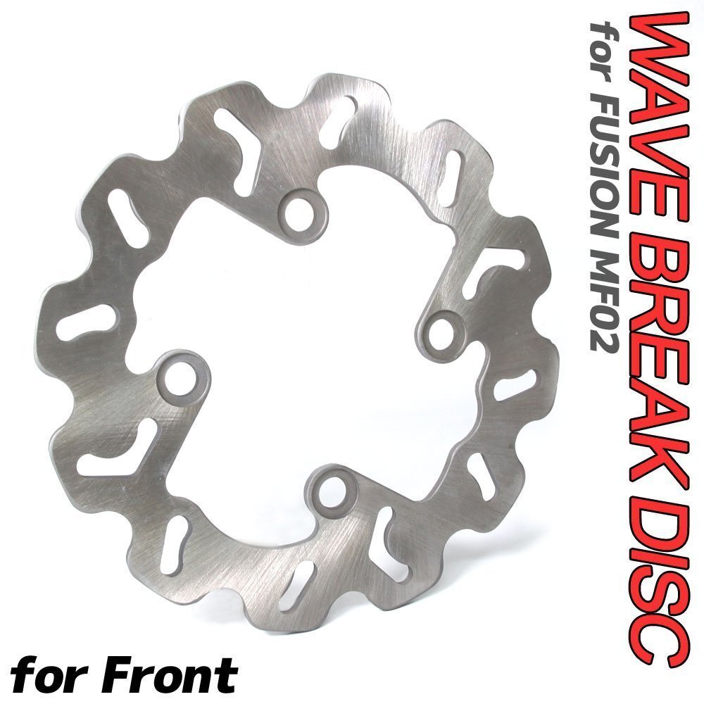 ホンダ フュージョン MF02 フロント用 ウェーブ ブレーキディスクローター ブレーキディスク バイク 補修 交換 メンテナンス拍卖