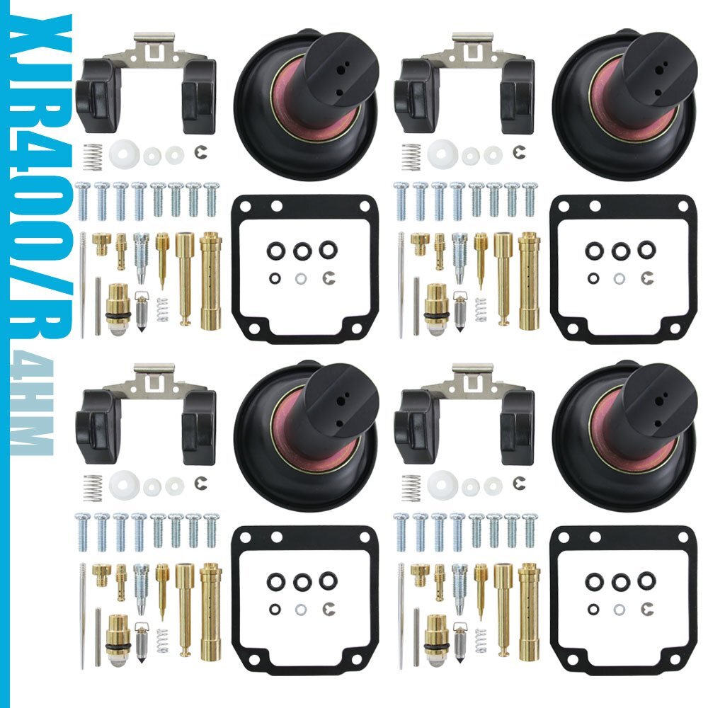 XJR400 XJR400R 4HM キャブレター リペアキット オーバーホールキット 燃調キット 社外品 部品 純正互換 #90 スロー #12.5拍卖
